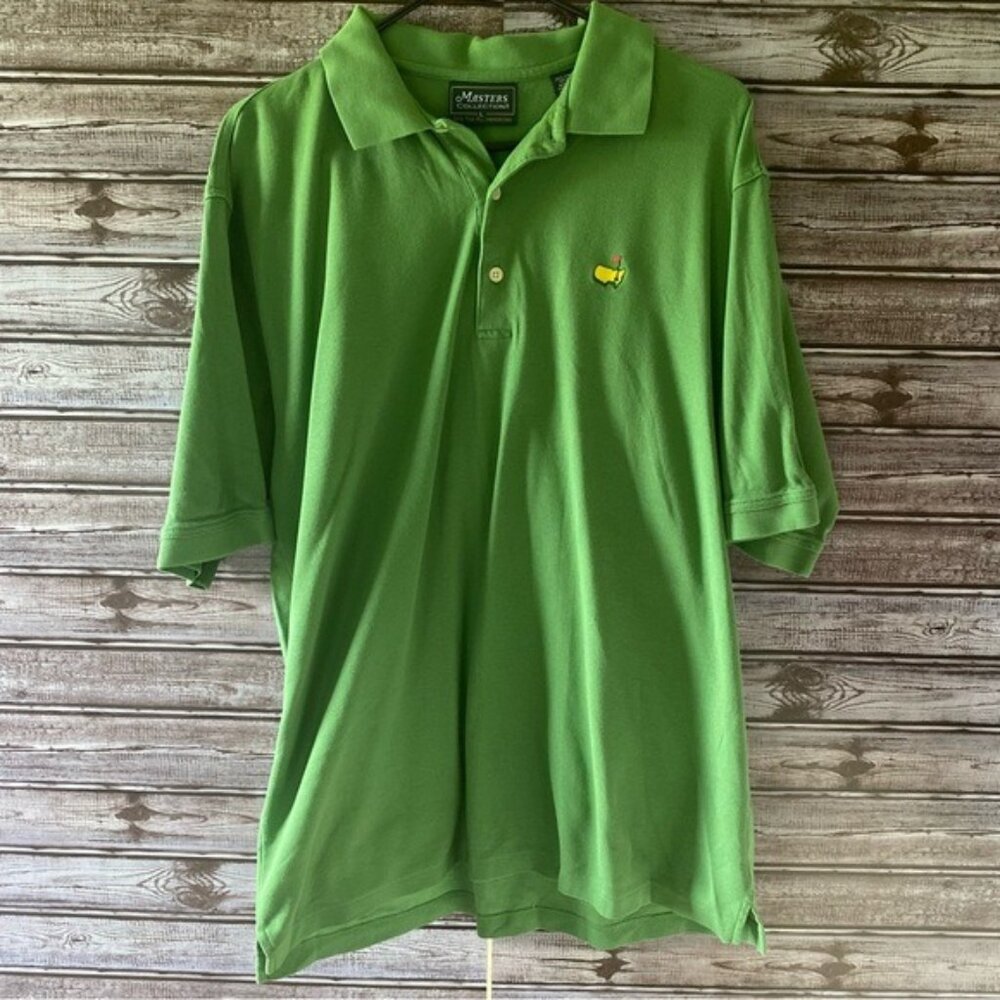 Masters Collection Men's Short-Sleeved Polo Shirt Size L
